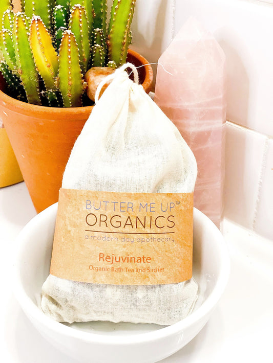Sachet ou infusion de bain rajeunissante biologique