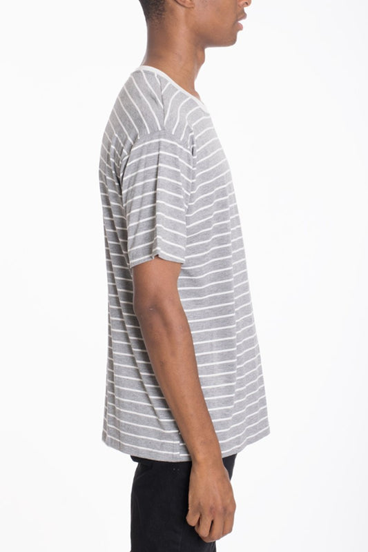 T-shirt rayé en coton 8509
