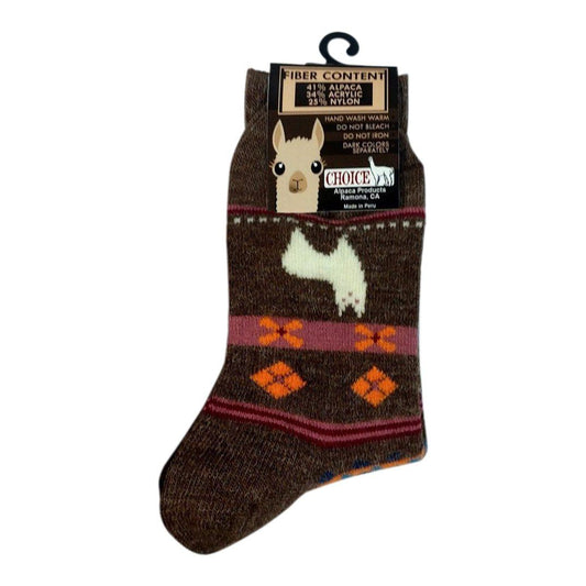 Chaussettes en forme d'alpaga