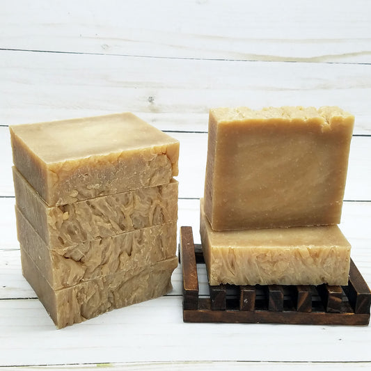 Savon Artisanal Végétalien Miel Amande