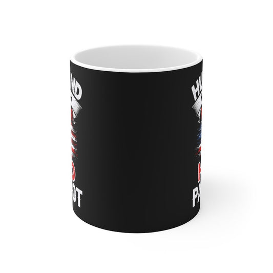 Mari, papa, protecteur, héros, patriote – Mug