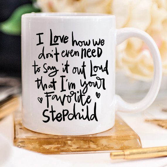 11oz Ceramic Mug - Stepmom Gift - Stepdad Mug -