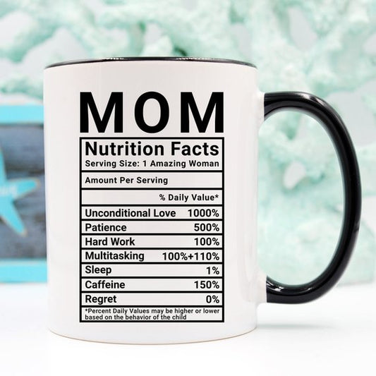 Mug de fête des Mères – Fiche Nutritionnelle Maman –