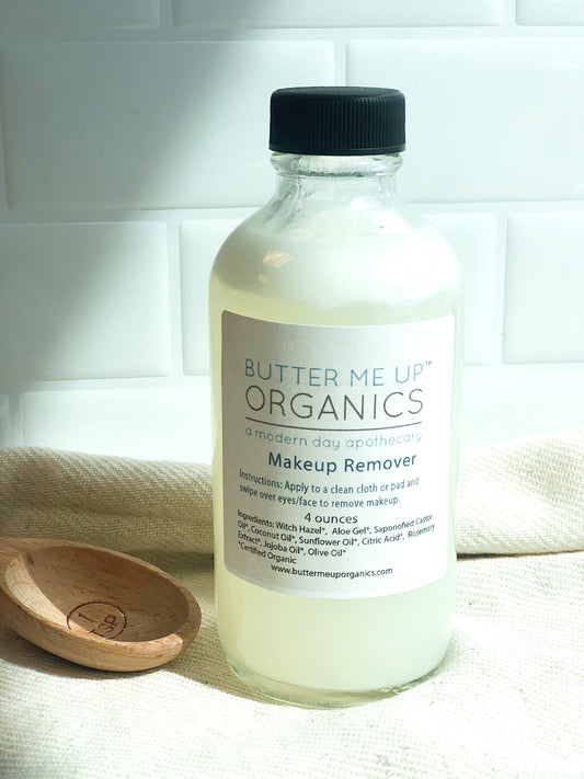 Biologische Make-up Remover / Gifvrij / Zacht / Gevoelige Huid /