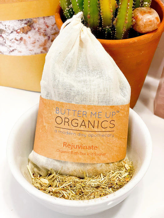 Sachet ou infusion de bain rajeunissante biologique