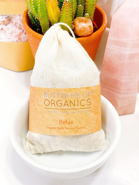 Thé de bain relaxant ou sachet (biologique)