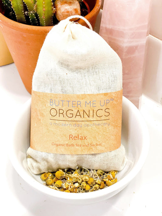 Thé de bain relaxant ou sachet (biologique)