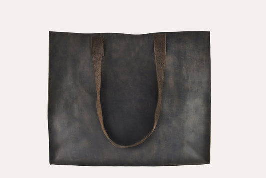 Shopper met onafgewerkte rand