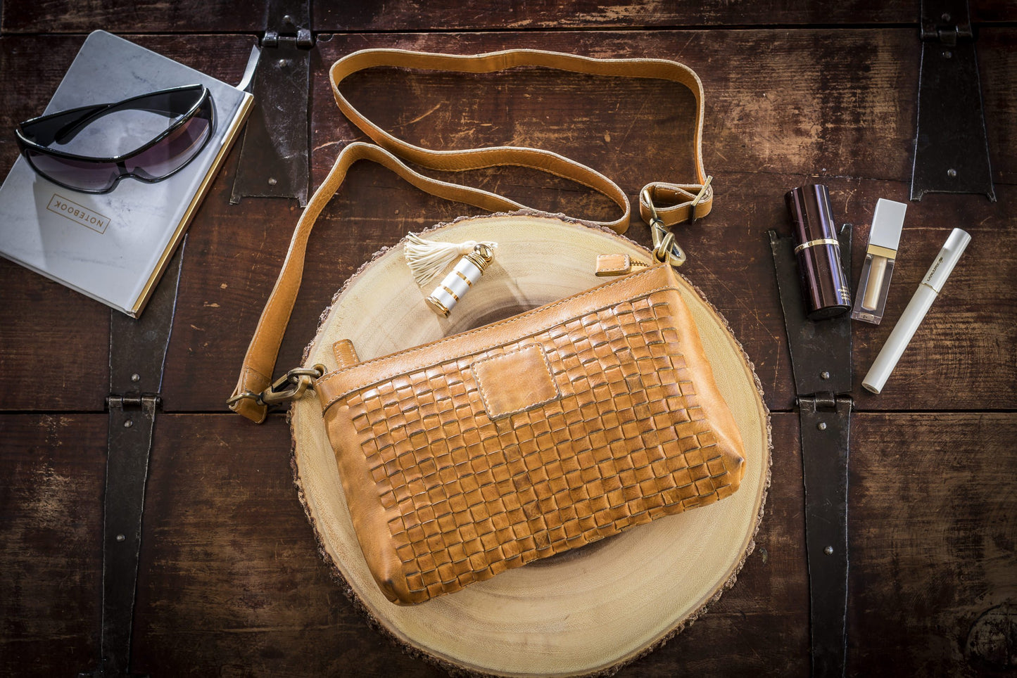 Geweven Crossbody