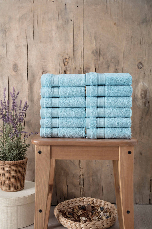 Turks Katoenen Washandjes Set van 12