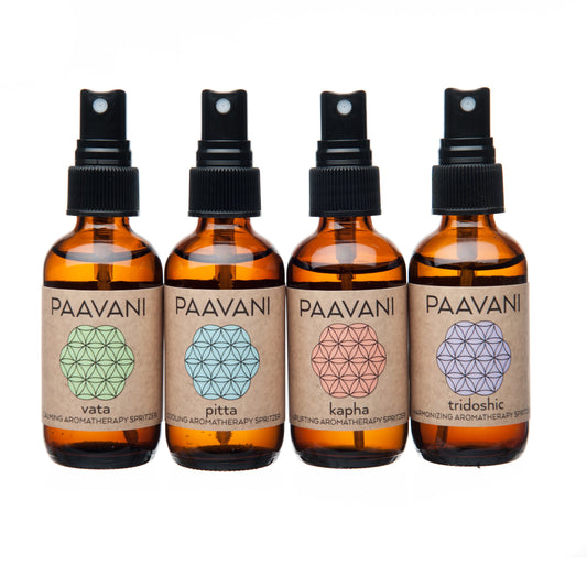 Le kit de rituel d'aromathérapie | Sprays ayurvédiques pour l'humeur et le dosha