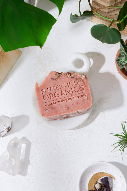 Savon biologique Rose Garden / Savon végétalien / Sans huile de palme