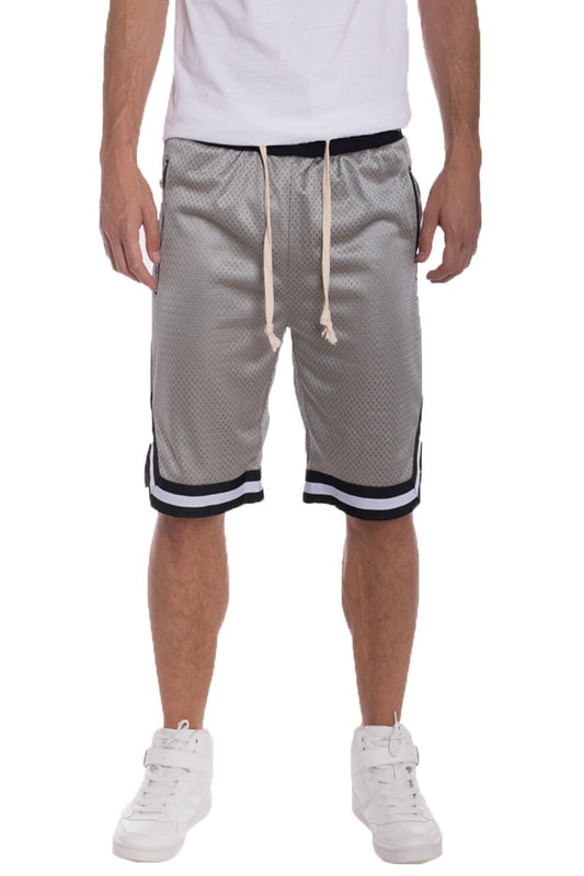 Shorts de sport de basket en maille solide