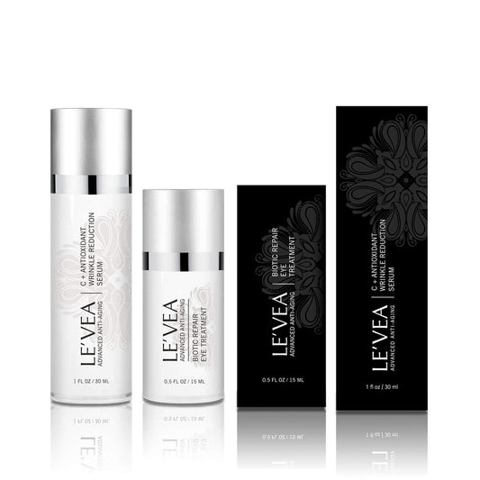 Défense Anti-âge : Crème anti-rides yeux + Sérum Vitamine C