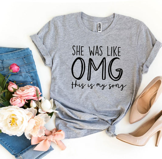 Ze Was Zo Van OMG Dit Is Mijn Nummer T-shirt