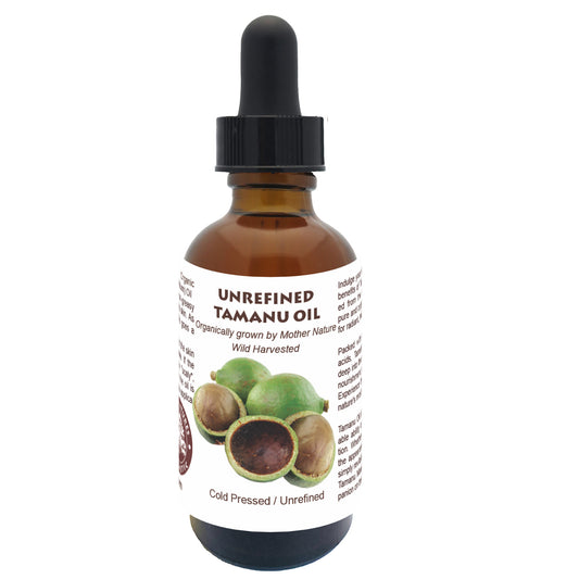 Huile de Tamanu (biologique, pressée à froid, non raffinée)