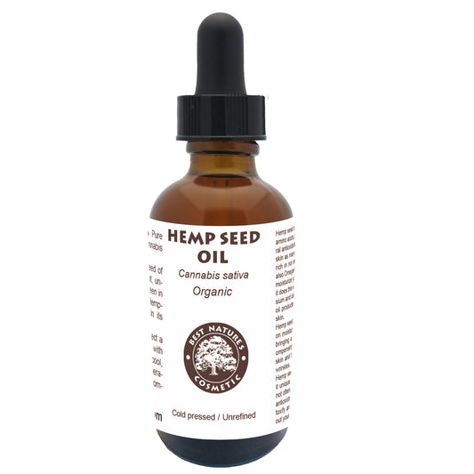 Hennepzaadolie (biologisch, koudgeperst, ongeraffineerd)