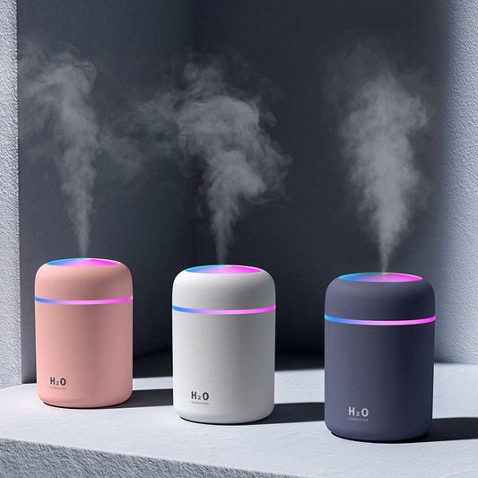Draagbare Luchtbevochtiger Aroma Essentiële Olie Diffuser voor Auto Thuis