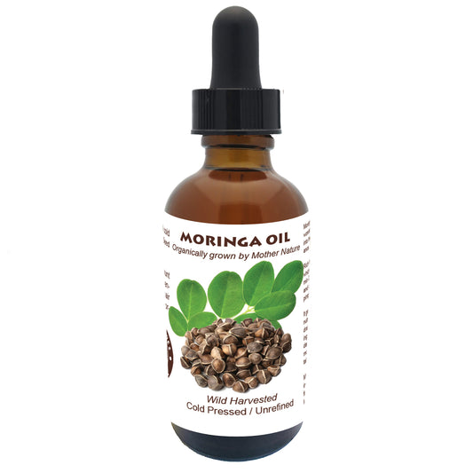 Huile de graines de Moringa (biologique, pressée à froid, non raffinée)
