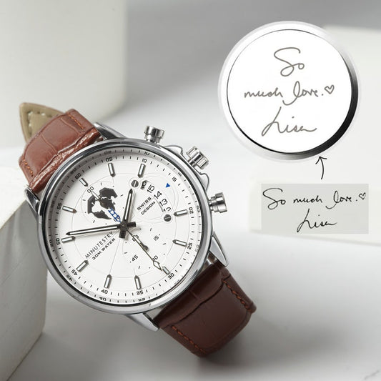 Handgeschreven cadeaus voor bruidegom, Trouwhorloge bruidegom, Trouwhandhorloge voor bruidegom