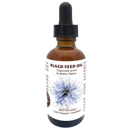 Huile de nigelle (biologique, pressée à froid, non raffinée)