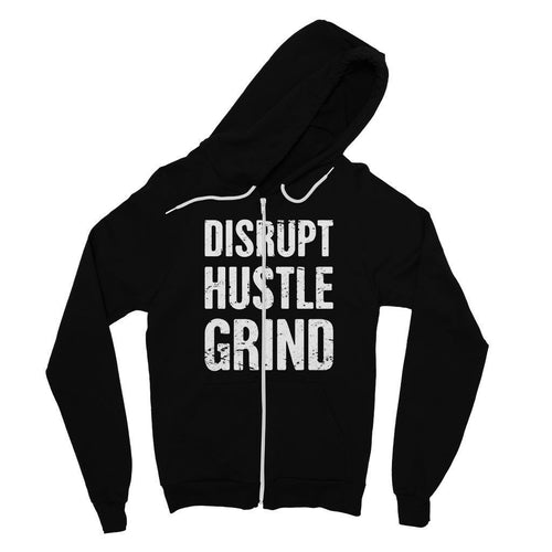 Sweat à capuche zippé en jersey fin Disrupt Hustle Grind