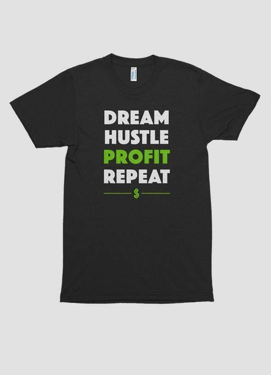 T-shirt imprimé DREAM HUSTLE PROFIT
