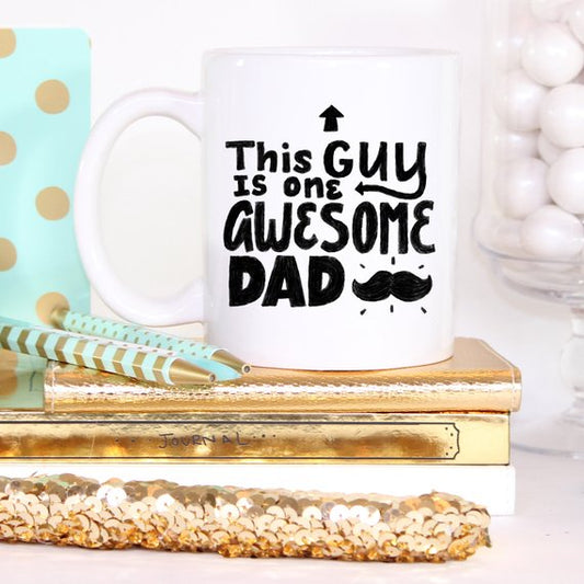 11oz Koffiemok - Deze Kerel Is Een Geweldige Papa -
