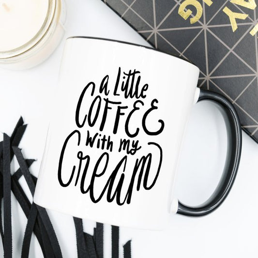 Une tasse de café avec ma crème Tasses à café, café