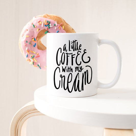 Une tasse de café avec ma crème Tasses à café, café