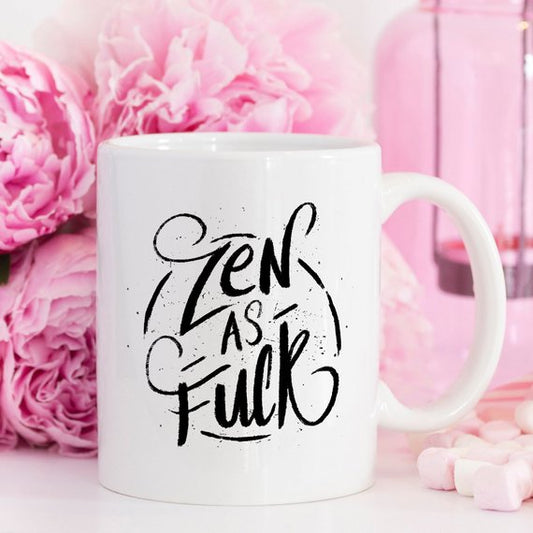 Koffiemok, Zen As F#ck, Grappige Koffiemok met