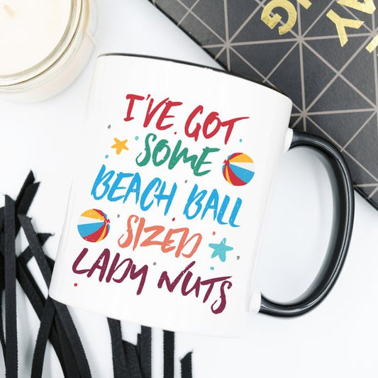 Ik Heb Sommige Strandal-Grote Damesnoten Mok,
