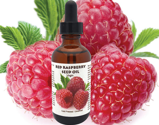 Huile de graines de framboise rouge vierge (non diluée, pressée à froid