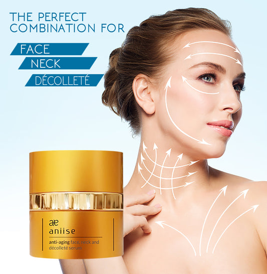 Anti-aging serum voor gezicht, hals en decolleté