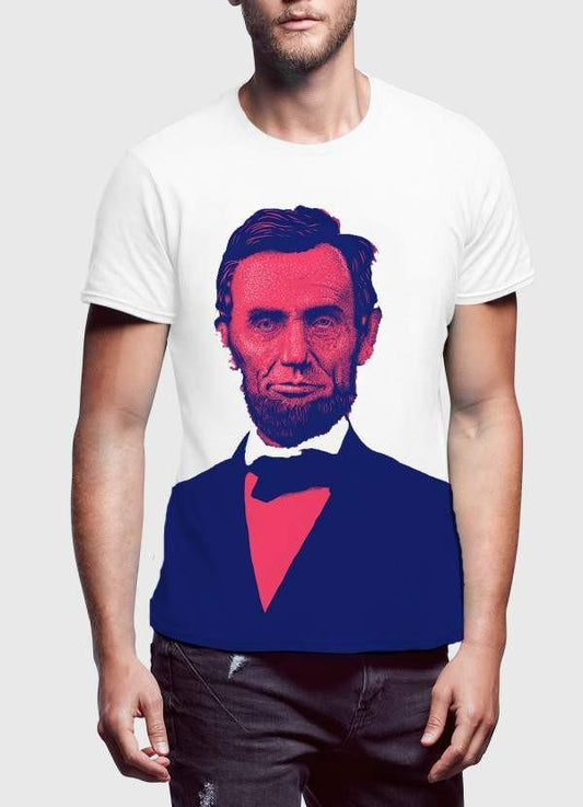T-shirt portrait d'Abraham Lincoln